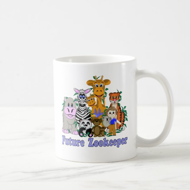 Caneca De Café Zookeeper futuro (Direita)