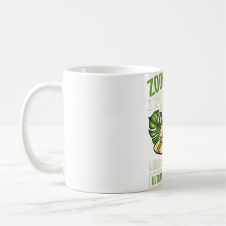 Caneca De Café Zookeeper Zookeeper Estudante de Zoologia Animal