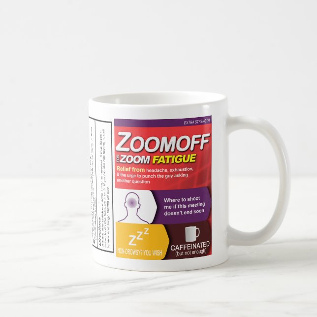 Caneca De Café Zoom Fatiga Mangueira: Zoomoff (Direita)