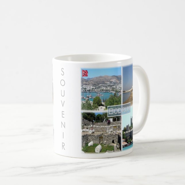 Caneca De Café zTR005 BODRUM, Turquia, Europa, (Frente Esquerda)