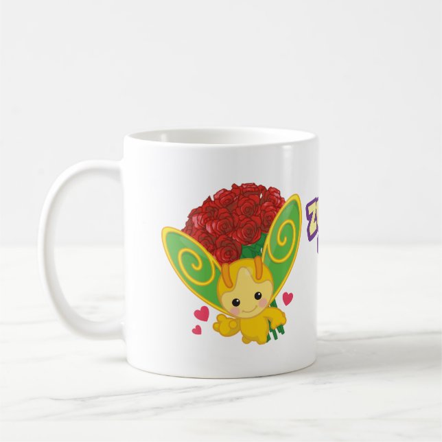 Caneca De Café Zumbuddy que pensa de você! (Esquerda)