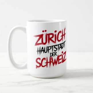 Caneca De Café Zürich, Hauptstadt der Schweiz