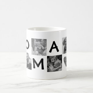 Caneca De Café Zwart wit foto mok voor oma of opa