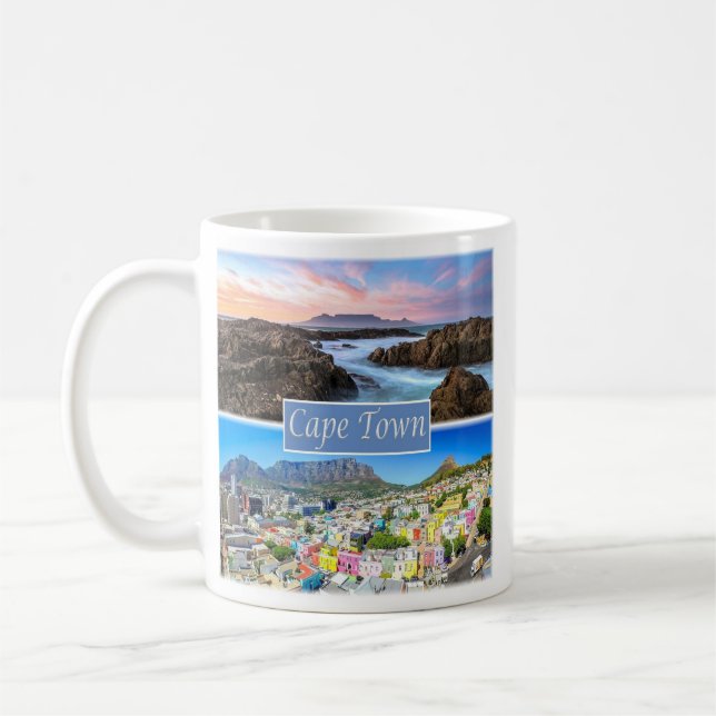 Caneca De Café zZA033 CAPE TOWN ,South Africa, (Esquerda)