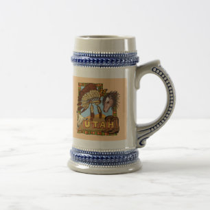 Caneca de caneca de cerveja de Utah