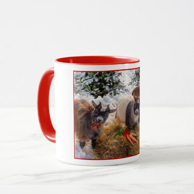 Caneca De "caneca três cabras pequenas" (Frente Esquerda)