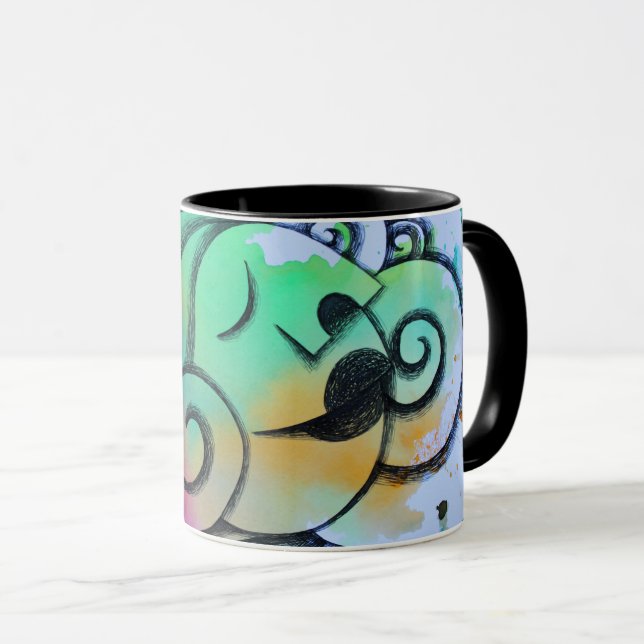 Caneca De cara el sol (Frente Esquerda)