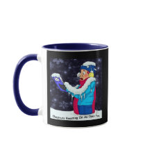 Caneca de Caroler de Natal Fria