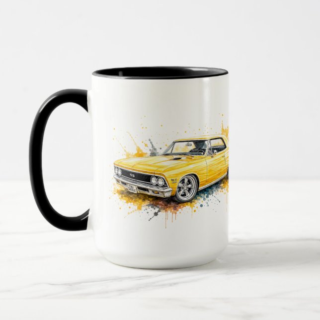 Caneca de Carro Musculoso Americano (Esquerda)