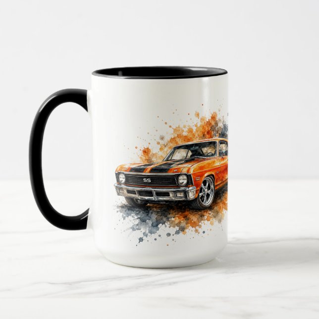 Caneca de Carro Musculoso Americano (Esquerda)