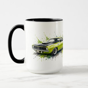 Caneca de Carro Musculoso Americano