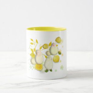 Caneca de casal de limão por ORDesigns.