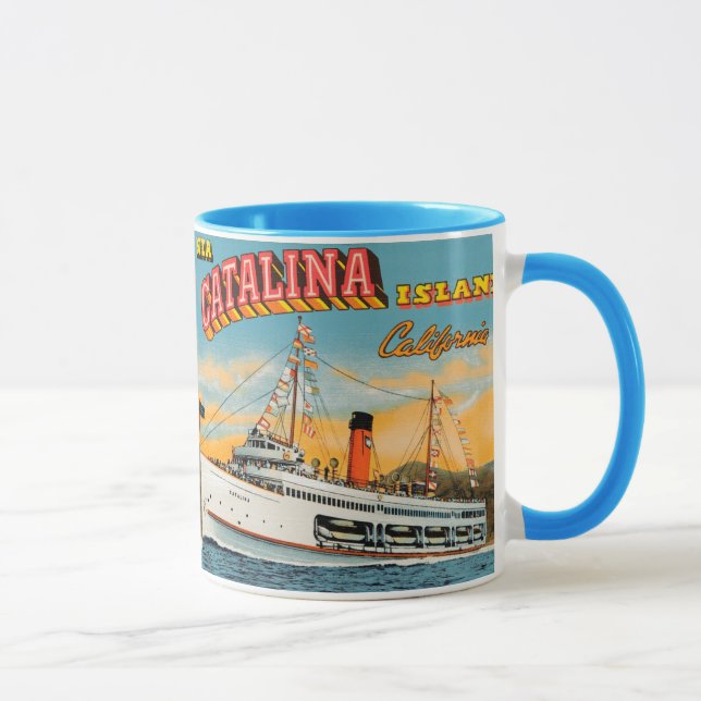 Caneca de Catalina do navio a vapor (Direita)