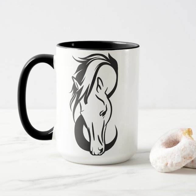 Caneca de Cavalo (Com Donut)