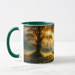 Caneca de Cavalo Personalizada para Manhãs Tranqui