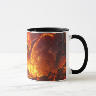Caneca de Cerâmica 11oz Dragão de Lava