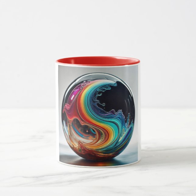 Caneca de cerâmica de 11 oz (Centro)