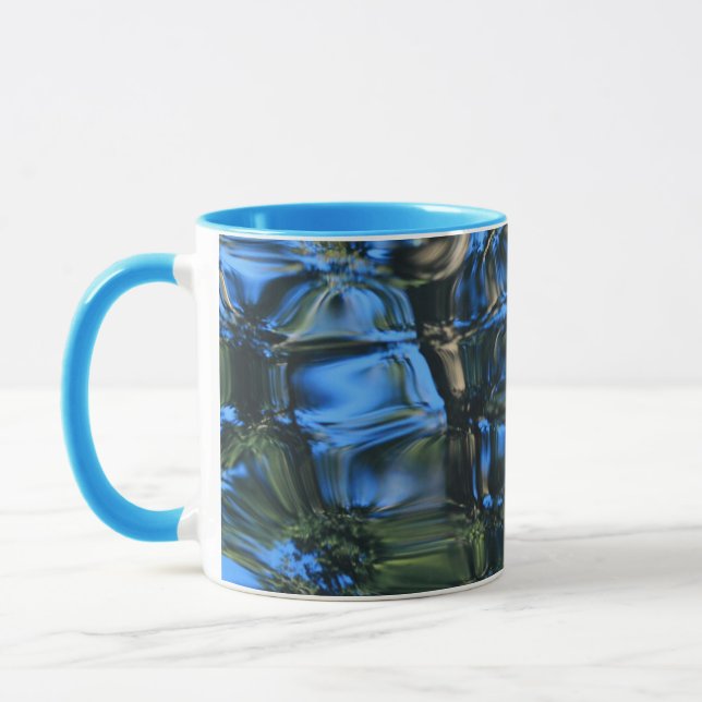 Caneca de cerâmica elegante para o seu peito diári (Esquerda)