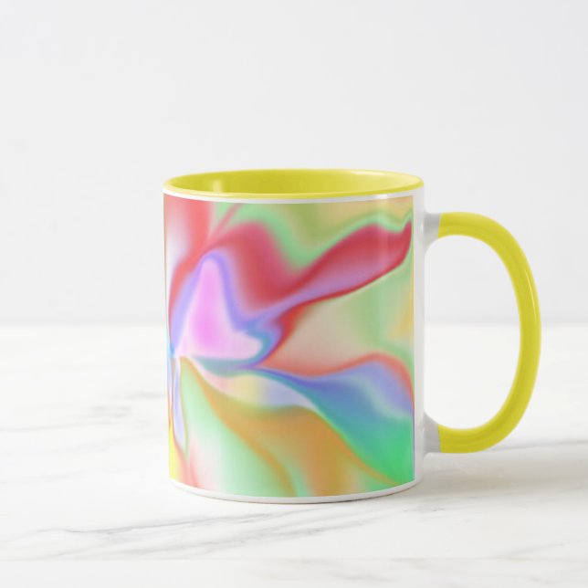 Caneca de cerâmica Espírito da Flor (Direita)