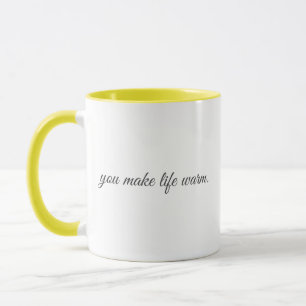 Caneca de Cerâmica Gravada com Seu Texto, Café Per