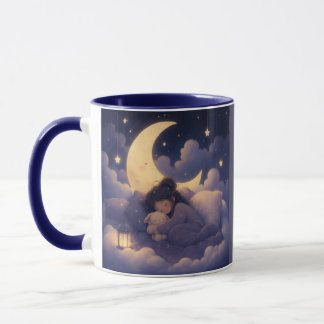 Caneca de Cerâmica Pequena Dorminhoca