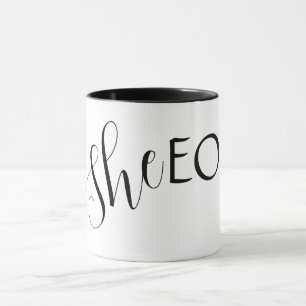 Caneca de Cerâmica Profissional SheEO