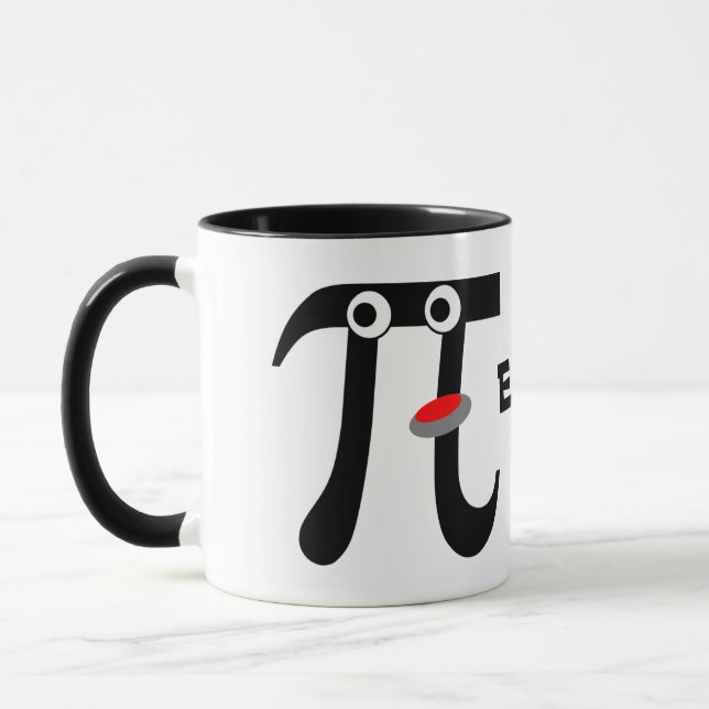 Caneca de Cerâmica Sorriso Come Pi (Esquerda)
