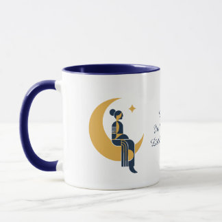 Caneca de Cerâmica Vivendo em Seu Próprio Universo