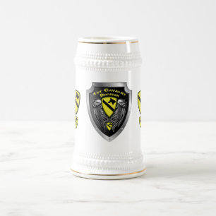 Caneca De Cerveja 1ª Divisão de Cavalaria “Primeiro Time”