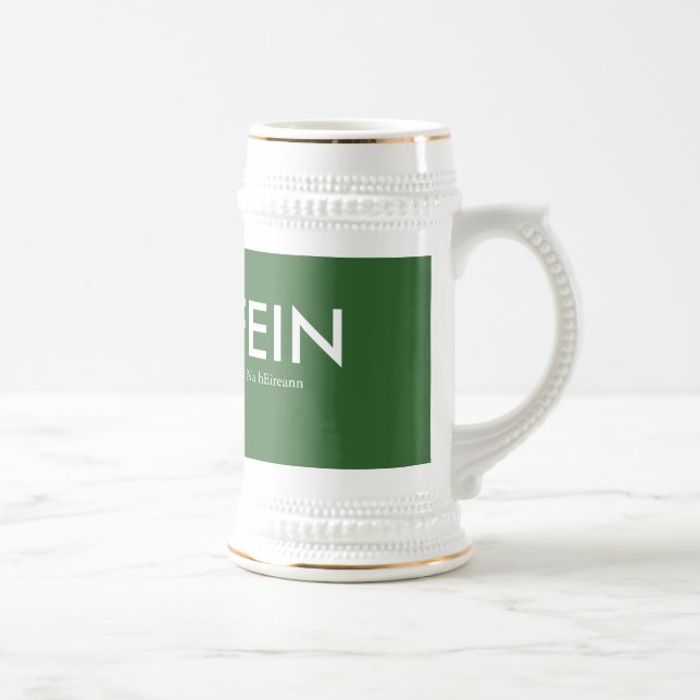 Caneca de cerveja 1916 do tributo de Sinn Fein (Direita)