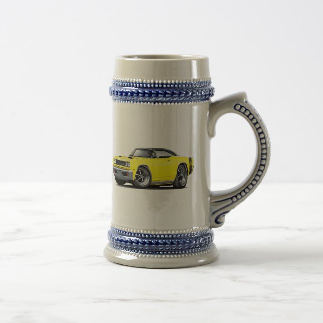 Caneca De Cerveja 1969 capas dobro superiores Amarelo-Pretas da (Direita)