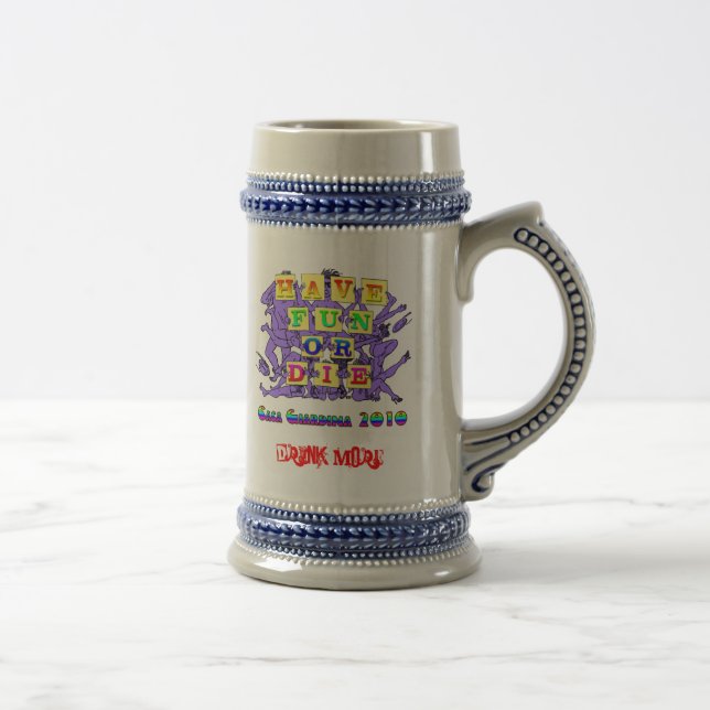 Caneca de cerveja 2010 da cerveja de Giardina das (Direita)