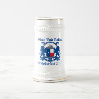 Caneca de cerveja 2017 de Dallas Oktoberfest da