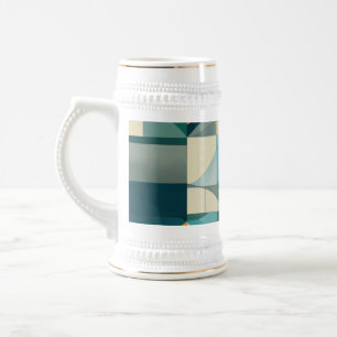 Caneca de cerveja 22 oz - Padrões geométricos mini