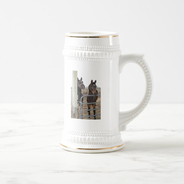 Caneca De Cerveja 2 Cavalos-do-barão (Direita)