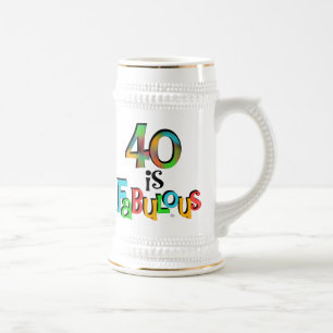Caneca De Cerveja 40 são t-shirt e presentes fabulosos do