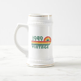 Caneca De Cerveja 75 anos de idade personalizados