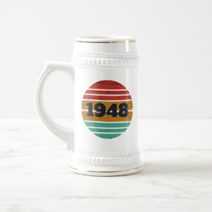 Caneca De Cerveja 75 anos de safra personalizada