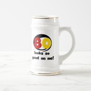 Caneca De Cerveja 80 me parece tão bom com camisetas e presentes