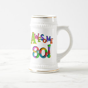 Caneca De Cerveja 80 t-shirt e presentes impressionantes do