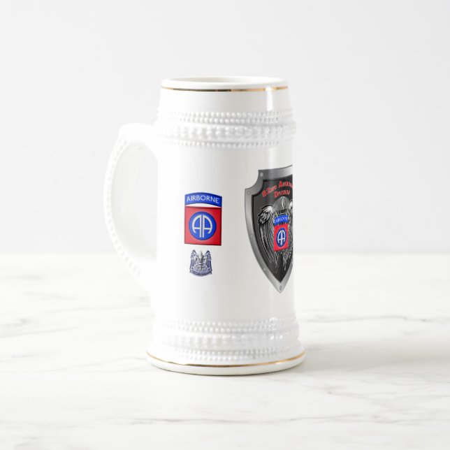 Caneca De Cerveja 82.a Divisão de Transportes Aéreos "Guardião de Ho (Frente Esquerda)