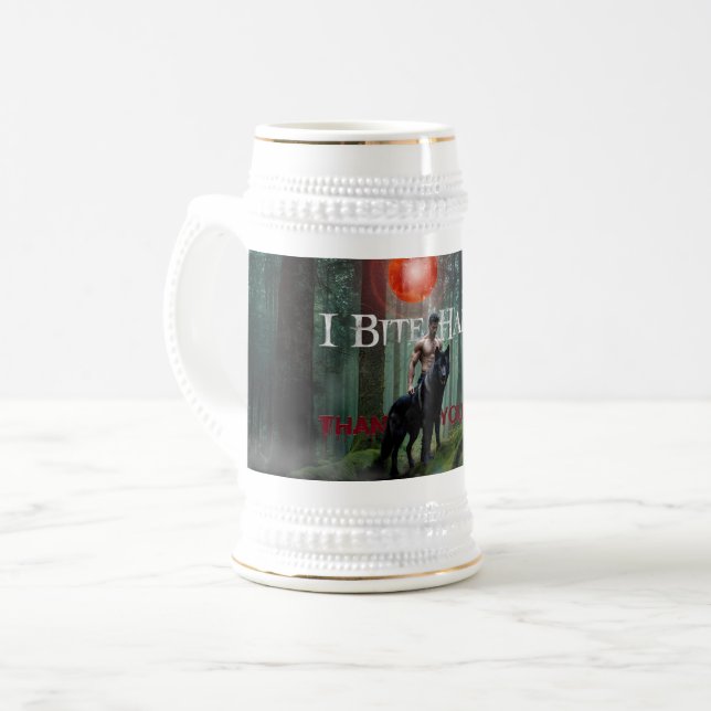 Caneca De Cerveja A atmosfera mística do estilo Halloween de Slipper (Frente Esquerda)