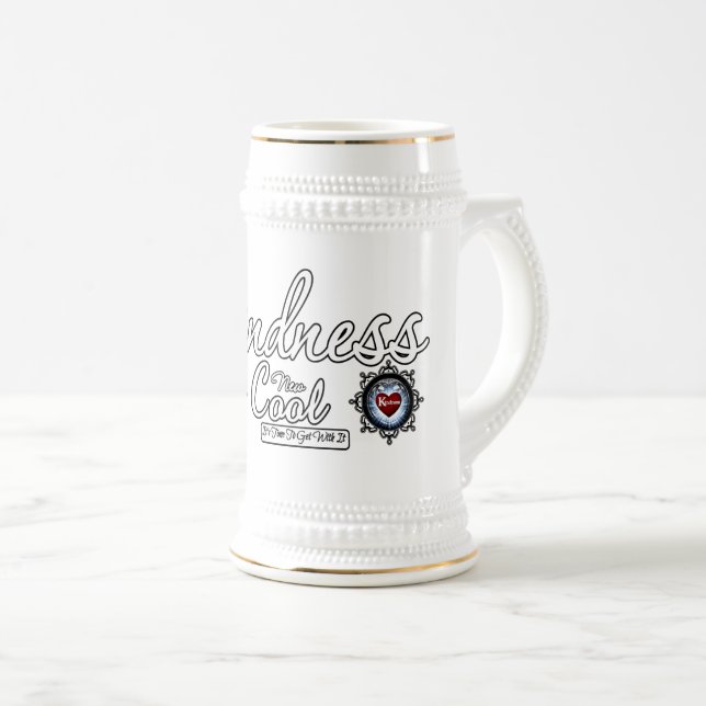 Caneca De Cerveja A bondade É A Nova Legal (Frente Esquerda)