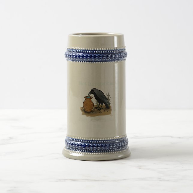 Caneca De Cerveja A Coroa Inteligente: Não Impossível (Centro)