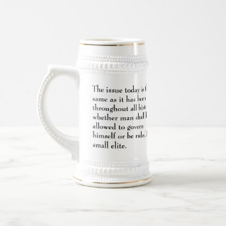 Caneca De Cerveja A edição de Thomas Jefferson é hoje a mesma