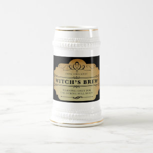 Caneca De Cerveja A fermentação da bruxa orgânica
