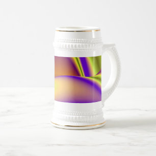 Caneca De Cerveja A Mágica do Verão, Abstrato 3D Art