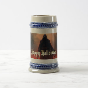 Caneca De Cerveja À sombra do Ceifador - Halloween