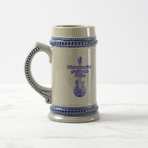 Caneca De Cerveja A vida começa depois de tocar violão.