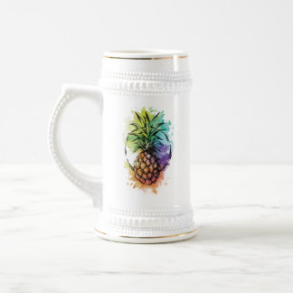 Caneca De Cerveja Abacaxi